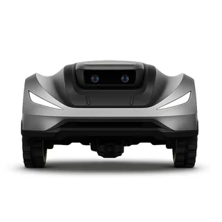 LawnMaster X5 Robotic Mower, side view