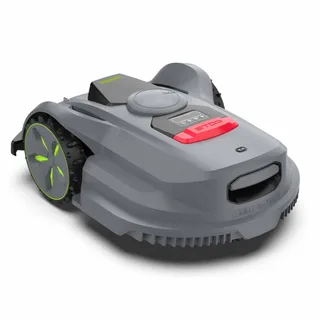 LawnMaster X7 Robotic Mower, side view